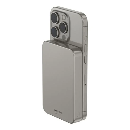 סוללת גיבוי Decoded Ultra Slim Qi2 MagSafe 10000 - Image 3